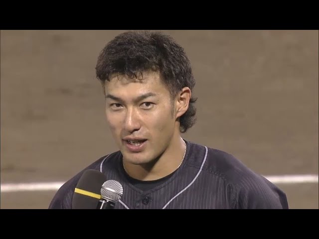ホークス・柳田選手ヒーローインタビュー 2015/7/29 E-H
