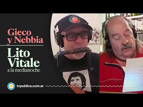 León Gieco y Litto Nebbia: A buen entendedor - Lito Vitale a la Medianoche