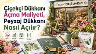 Çiçekçi Dükkanı Nasıl Açılır? Maliyeti ve Gerekli Belgeler