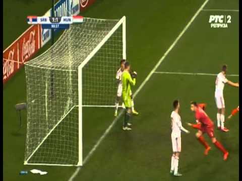 Cudesni komentator Aleksandar Stojanovic na utakmici Orlica i Madjarske