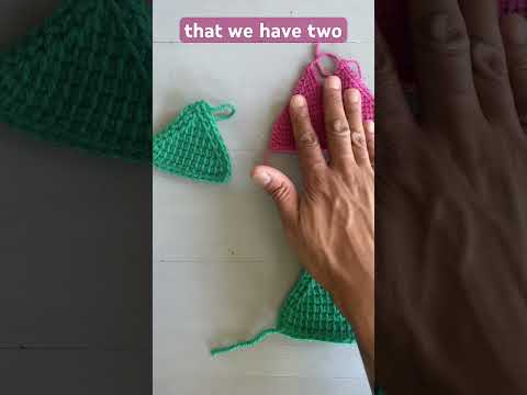 Tunisian Crochet Forward And Return Pass Decrease Tutorial