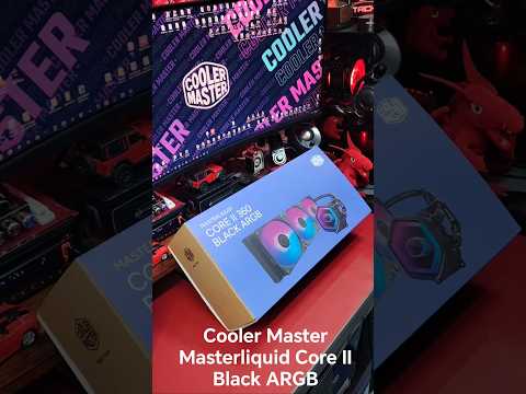 Cooler Master CORE II 360 ARGB Black Unboxing