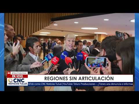 🏛️ Gobernadora del Valle cuestiona falta de escucha a regiones.