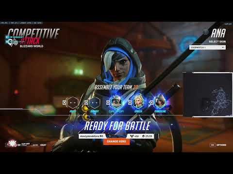 17K Heal! 71% Accuracy! Gale Ana Overwatch 2 Season 6 Gameplay Top 500