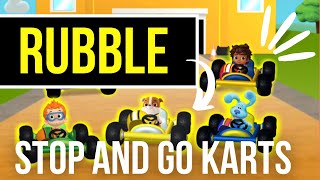 Paw Patrol Rubble Go Kart Racing Gameplay - Learning and Story Telling - Noggin Game English iOS