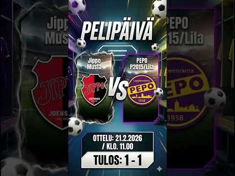 PEPO P2015 Lila vs Jippo Musta | Tanhuvaara 2026