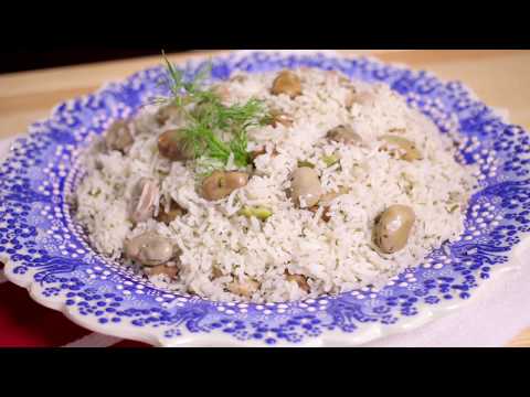 How to make Fava Bean & Dill Rice (Assyrian Food)