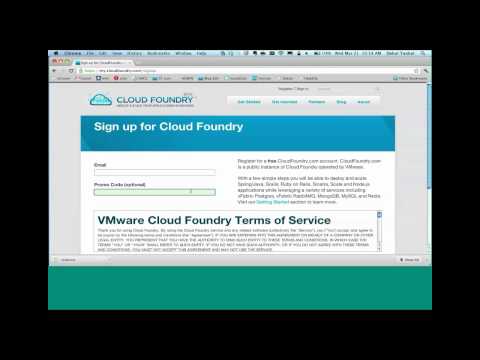 Get Started on Cloud Foundry - March 2012 webinar recording