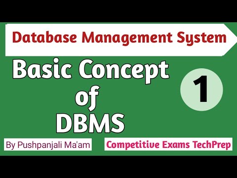 Lec 1 1 Databae Management System Basic Concepts in Hindi