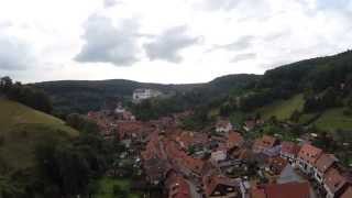 preview picture of video 'Stolberg Harz Flycam 2014 - DYS 3 - Axis Gopro Gimbal Test'