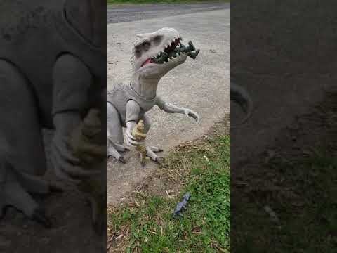 Indominus Rex vs army men