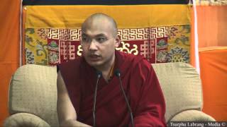 HH Karmapa gives a talk at the Tibetan Youth Hostel, New Delhi - Part 1 of 2