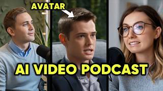 How to Create an AI Podcast with Avatars | Feat. NotebookLM & More!