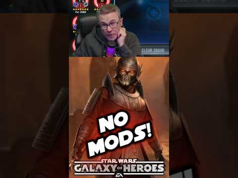 Darth Bane Has No Mods!  #swgoh