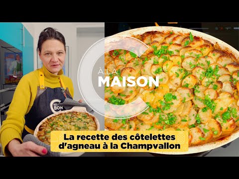 Recette des côtelettes d'agneau à la Champvallon