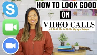 How to Look Good on Video Calls - Skype, Zoom, FaceTime | Video Interviews video