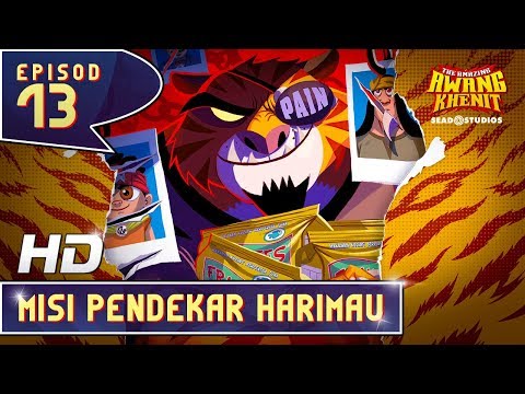 AMAZING AWANG KHENIT - EPI 13 MISI PENDEKAR HARIMAU [HD]