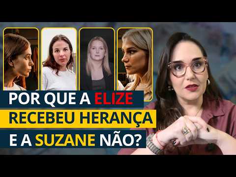 Because Elize Matsunaga "received an inheritance" and Suzane Richthofen did not.