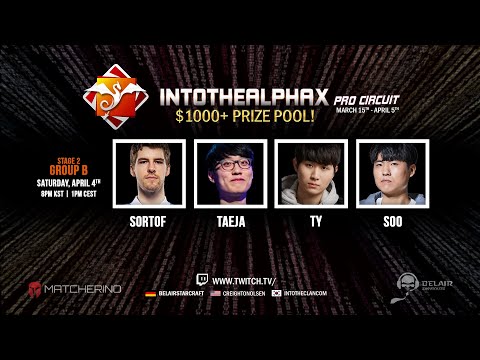 【스타2】TY 전태양 VS soO 어윤수 IntoTheAlphaX Pro Circuit RO8 GROUP B MATCH2 200404