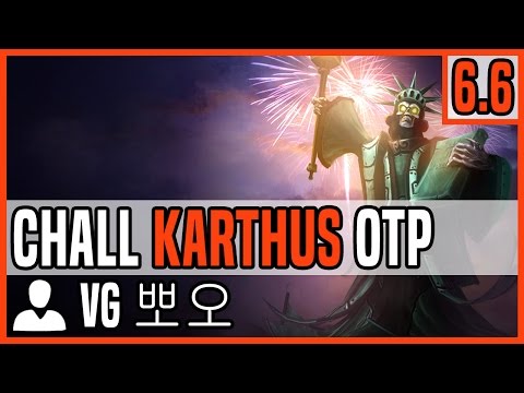 Patch 6.6 Karthus Mid OTP - Matchup: Orianna - Ranked Master KR