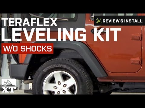 Jeep Wrangler Teraflex Leveling Kit w/o Shocks (2007-2016 JK) Review & Install
