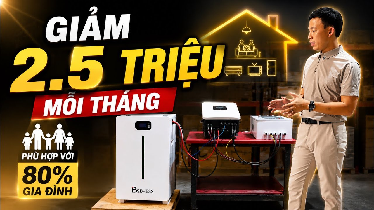 80% Gia Đình Đều Phù Hợp Với Hệ Thống Điện Mặt Trời Này
