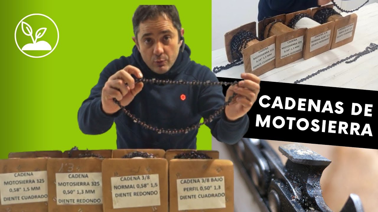 TIPOS DE CADENA PARA MOTOSIERRA | Mr.Ferro