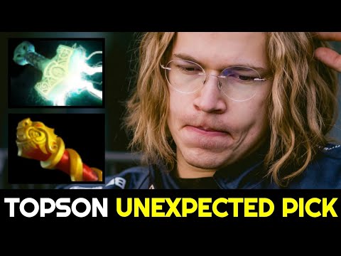 TOPSON Unexpected Pick Mirana with Fast Mjollnir Build 7.32c Dota 2