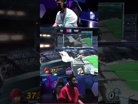 KURAMA'S MARIO with an UNBELIAVABLE REVERSAL!!! #smashultimate #shorts #gaming