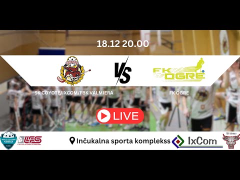 V2: SK COYOTE/IXCOM/FBK VALMIERA - FK OGRE, 18.12.2025