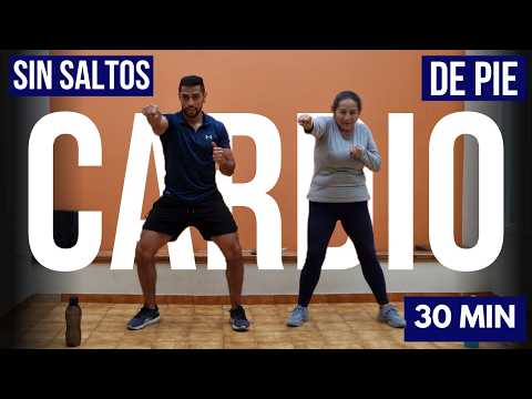 Lose weight without jumping and standing at home 🔥 exercises to flatten the abdomen and reduce th...