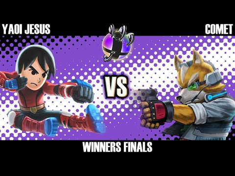 they/them | Yaoi Jesus (Mii Brawler) vs AoC | comet (Fox) - Clutch Up Winners Finals