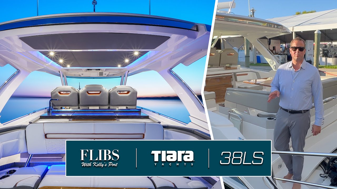 2023 Tiara 38LS at FLIBS, Complete Walkthrough