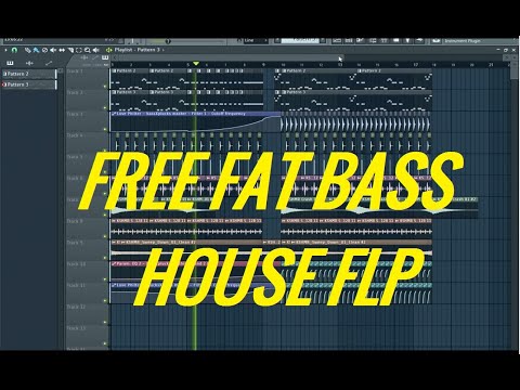 [FL Studio 12] How To Make A Simple Fat Bass House Music (FREE FAT BASS HOUSE FLP+ PRESESTS+EFFECTS)