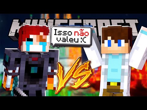 BATALHEI CONTRA MEU MELHOR AMIGO - Dlet Vs Apuh Minecraft UFC Futurista #Final