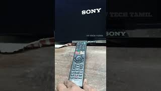 Sony LED Service Mode  #shorts #tech #sony led #Tv tech tamil