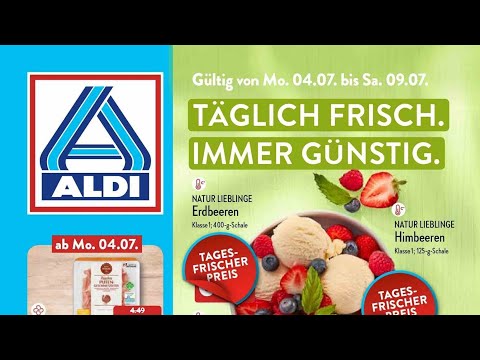 🛒 Aldi Nord Katalog Prospekt 4. bis 9. Juli 2022 - Neuigkeiten, Angebote Deutschland 🇩🇪
