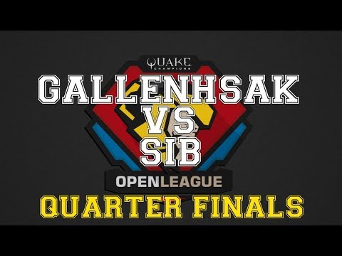 gallenhsak vs sib Quarter Finals - Quake Open League season 7 NA Elite