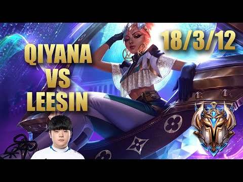 DWG Canyon Qiyana Jungle Vs Leesin - EUChallenger Patch 9.21