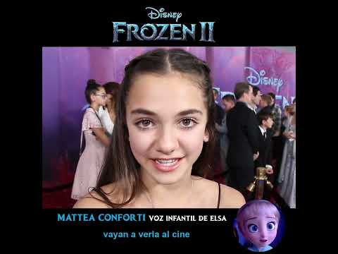 Mattea Conforti, young Elsa voice - Frozen 2 - Disney Animation