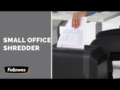 Cross-Cut Fellowes Paper Shredder