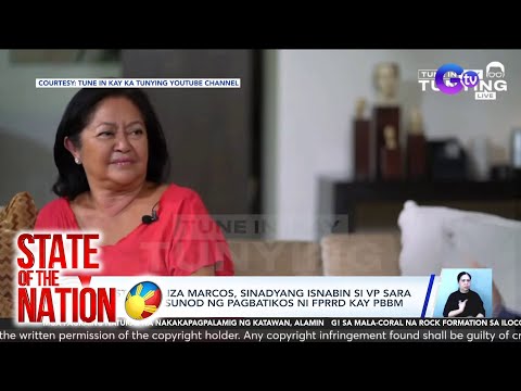First Lady Liza Marcos, sinadyang isnabin si VP Sara Duterte kasunod ng pagbatikos ni FPRRD… SONA