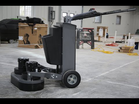 HAWK GP26 – 26 Inch Professional Dual-Motor Floor Surfacing Machine Video