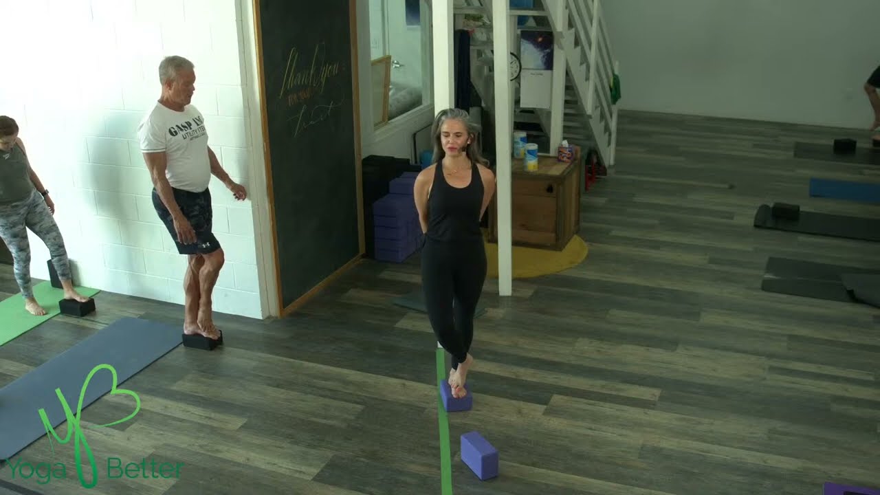 Level 1 - 9am w/ ANDRIA 9.25.24 YOGA BETTER ON LINE! (class starts @ 00:05:50; ends @ 00:43:20; video ends too soon)