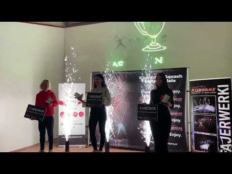 Korsarz Enjoy Squash Open 2023 - PSA Satellite - podium kobiety