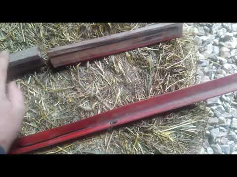 Welding up the baler and new cattle stuff.