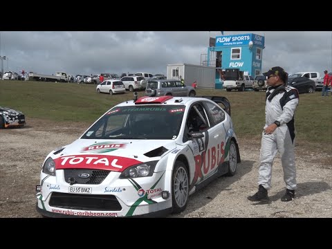 SOL Rally Barbados 2016  (RACE 1) WRC's Elfyn Evans