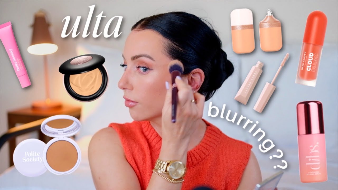 trying NEW makeup at ulta so you don't have to / fenty, lancome, dibs beauty, ulta brand...