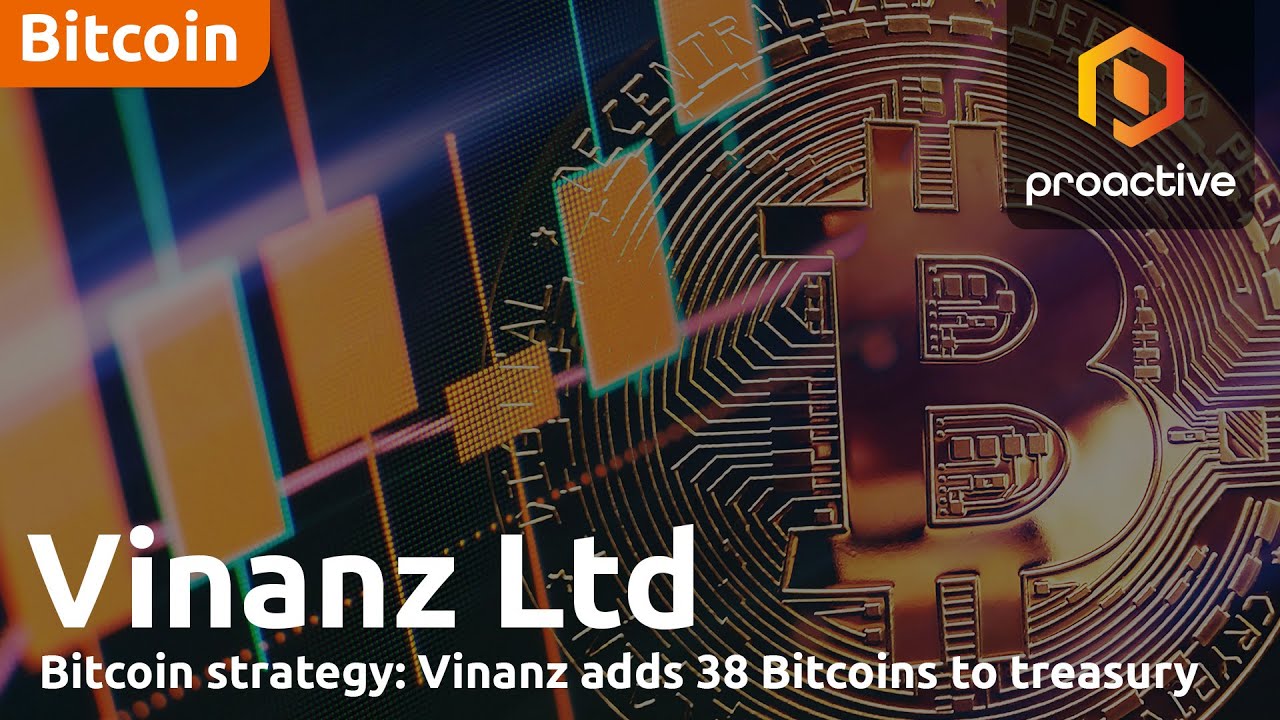 Vinanz CEO on bitcoin purchase, Fidelity onboarding and mining outlook