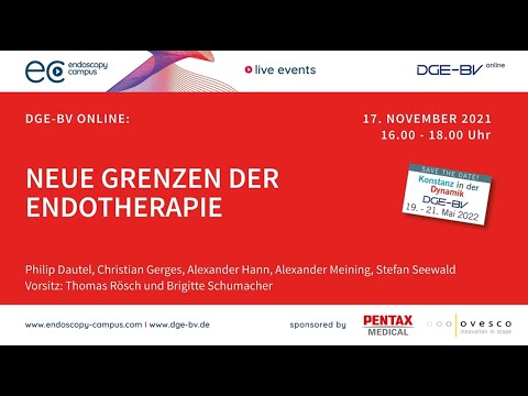 DGEBV online Webinar | Neue Grenzen der Endotherapie | 17.11.2021